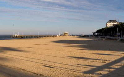 Toutes les saisons subliment les plages envoutantes du bassin d’arcachon